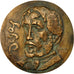 Francia, medaglia, Fonte, Edgar Degas, Numérotée 16/20, 1949, Revol, SPL-