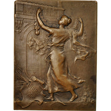 Frankreich, Medaille, Art Nouveau, Lycée Fénelon, Paris, 1908, Hannaux, SS+