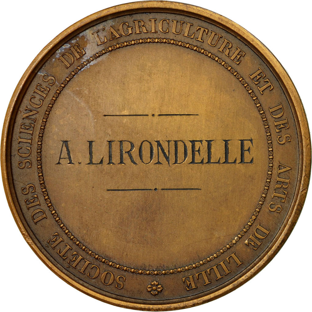 Frankreich, Medaille, Société des Sciences de l'Agriculture de Lille, Hamel