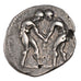 Pamphylia, Aspendos, Stater, EF(40-45), Silver, Pozzi #2785, 10.80