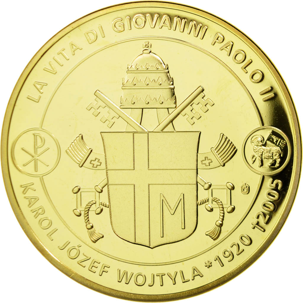 Vatikan, Medaille, L'Election du Pape Jean-Paul II en 1978, STGL, Copper-Nickel