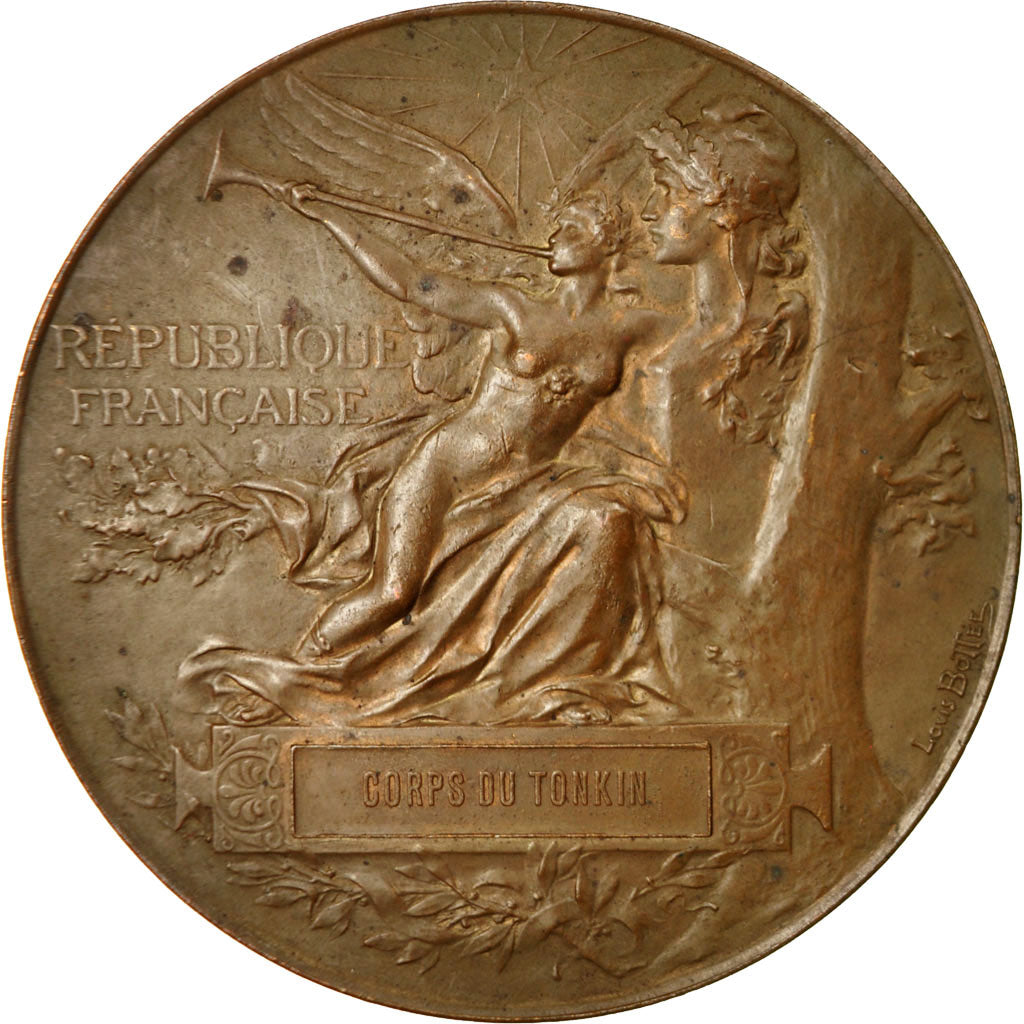 France, Médaille, Corps du Tonkin, Exposition Universelle de Paris, 1889
