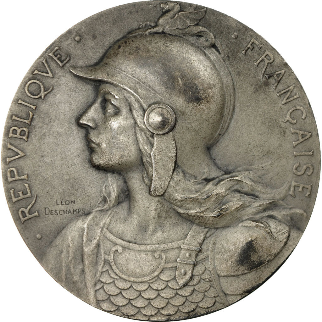 Francia, medalla, Chambre des Députés, J.Gavelle, Sténographe, 1919