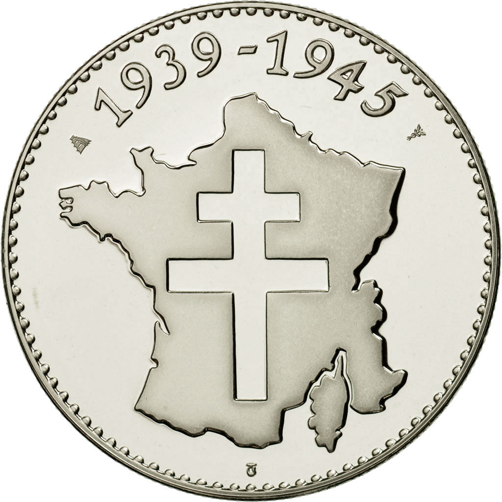 France, Medal, Seconde Guerre Mondiale, Mac Arthur, Jimenez, MS(65-70), Nickel