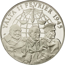 Frankreich, Medaille, 1939-1945, Yalta, 11 février 1945, Jimenez, STGL, Nickel