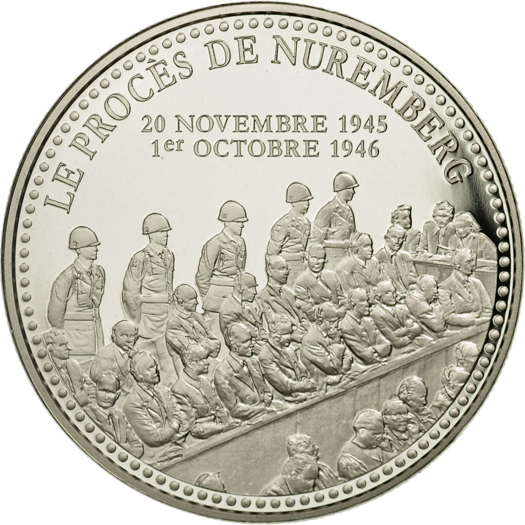 France, Medal, Seconde Guerre Mondiale, Le Procès de Nuremberg, Jimenez