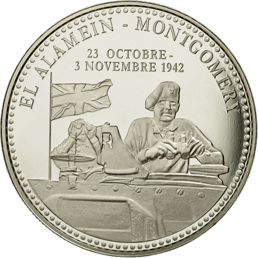 France, Medal, Seconde Guerre Mondiale, El Alamein, Montgomery, Jimenez