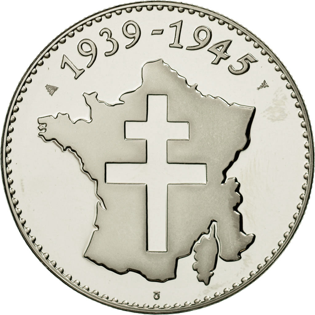 France, Medal, Seconde Guerre Mondiale, Mac Arthur, Jimenez, MS(65-70), Nickel