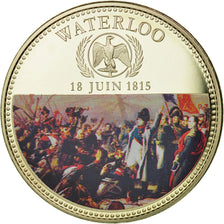France, Medal, Napoléon Ier, Bataille de Waterloo (1815), MS(65-70), Nickel