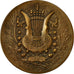 France, Medal, Prix de Musique, MS(60-62), Bronze