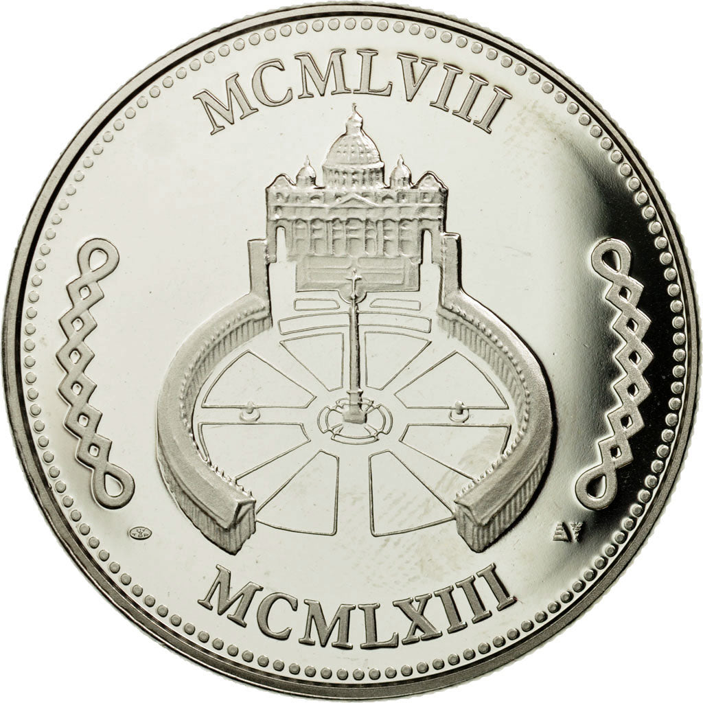 Vatican, Medal, Le Pape Jean XXIII, MS(65-70), Copper-nickel