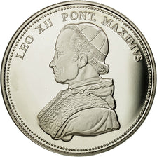 Vaticano, medaglia, Le Pape Léon XII, FDC, Rame-nichel