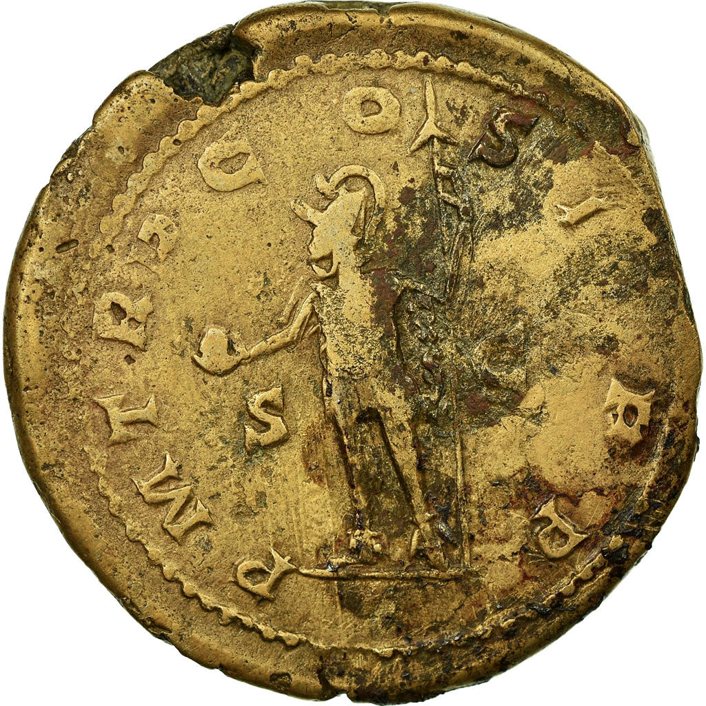Moneda, Postumus, Sestercio, 260-269, Trier or Cologne, MBC, Bronce, Cohen:246