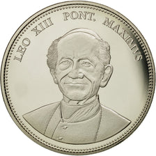 Vaticano, medaglia, Le Pape Léon XIII, FDC, Rame-nichel