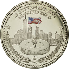 France, Medal, World Trade Center, 11 Septembre 2001, Ground Zéro, MS(65-70)