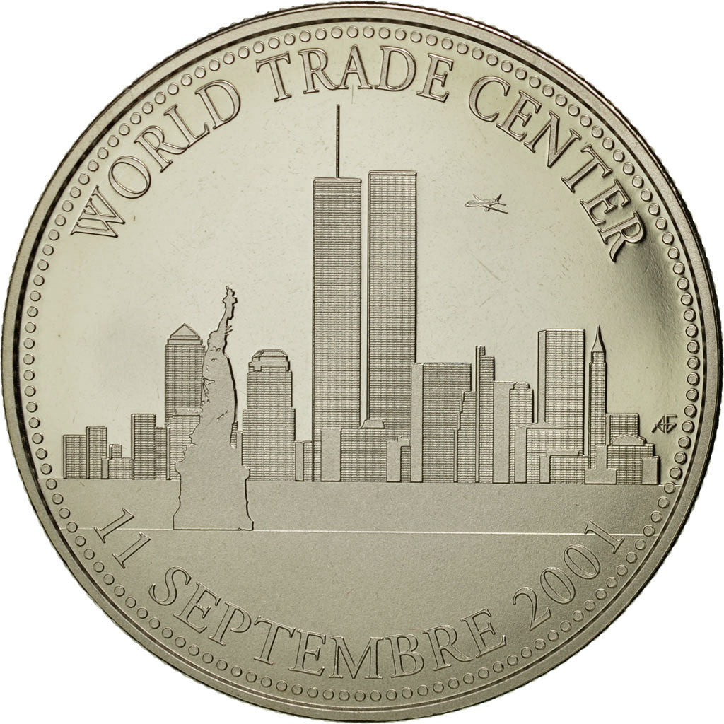 France, Médaille, Les événements forts de votre vie, World Trade Center, FDC