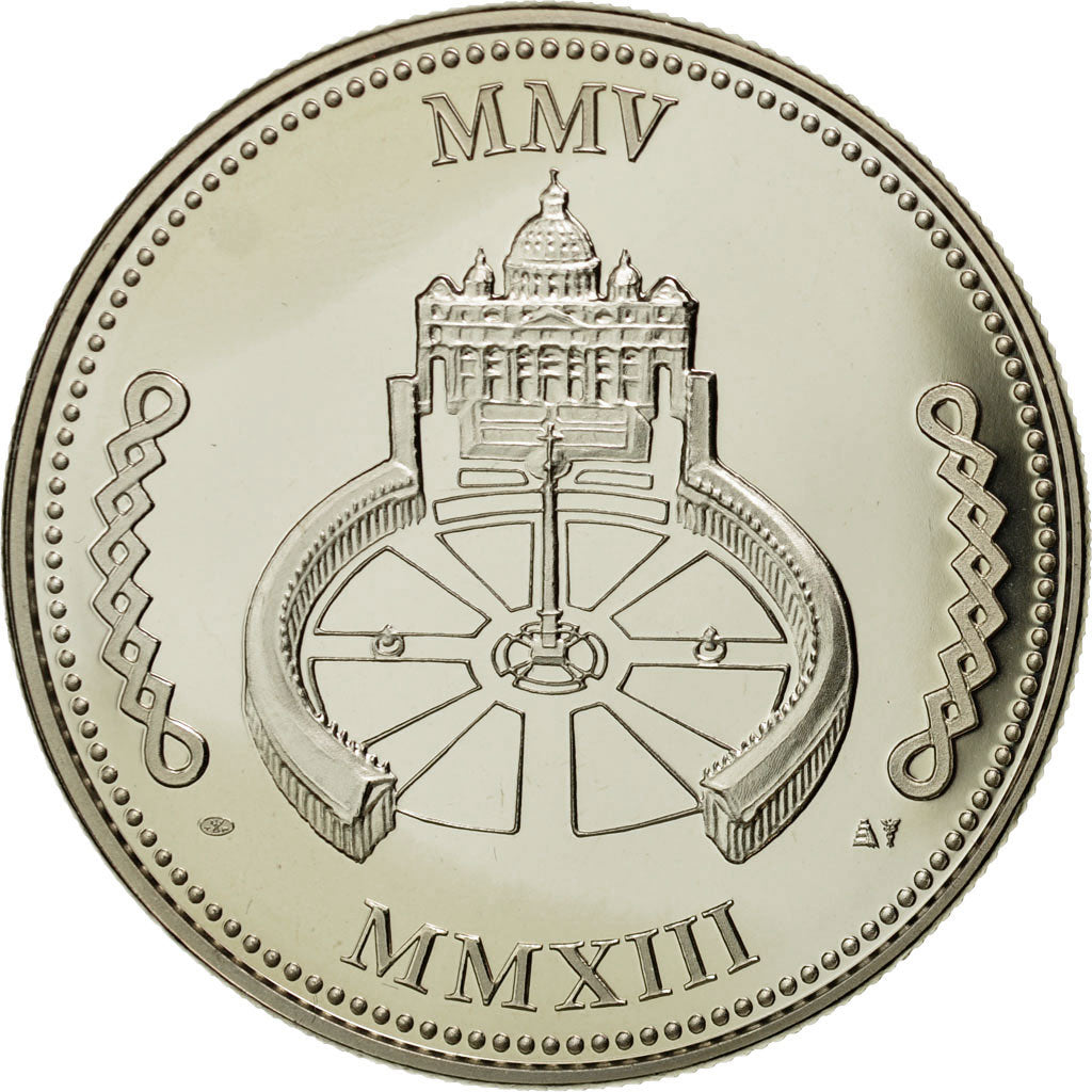 Vatikan, Medaille, Le Pape Benoit XVI, STGL, Copper-nickel