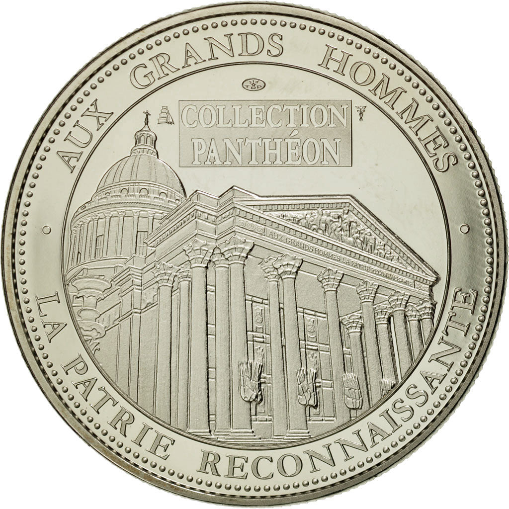 France, Médaille, Collection Panthéon, Émile Zola, FDC, Copper-nickel