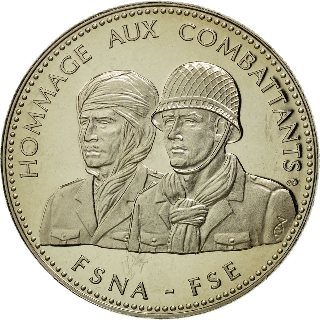Frankrijk, Medaille, Guerre d'Algérie, Hommage aux Combattants, FSNA-FSE, FDC