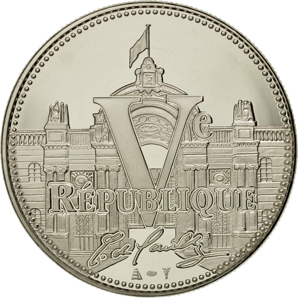 Francia, medaglia, Vème République, L'Appel du 18 Juin, FDC, Rame-nichel
