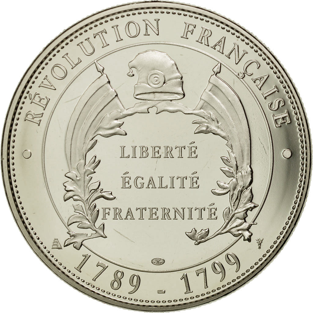 France, Medal, Révolution Française, Marquis de La Fayette, MS(65-70)