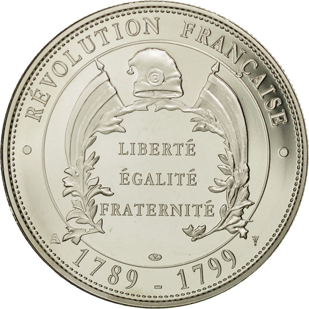 France, Médaille, Révolution Française, Abolition de l'Esclavage, FDC