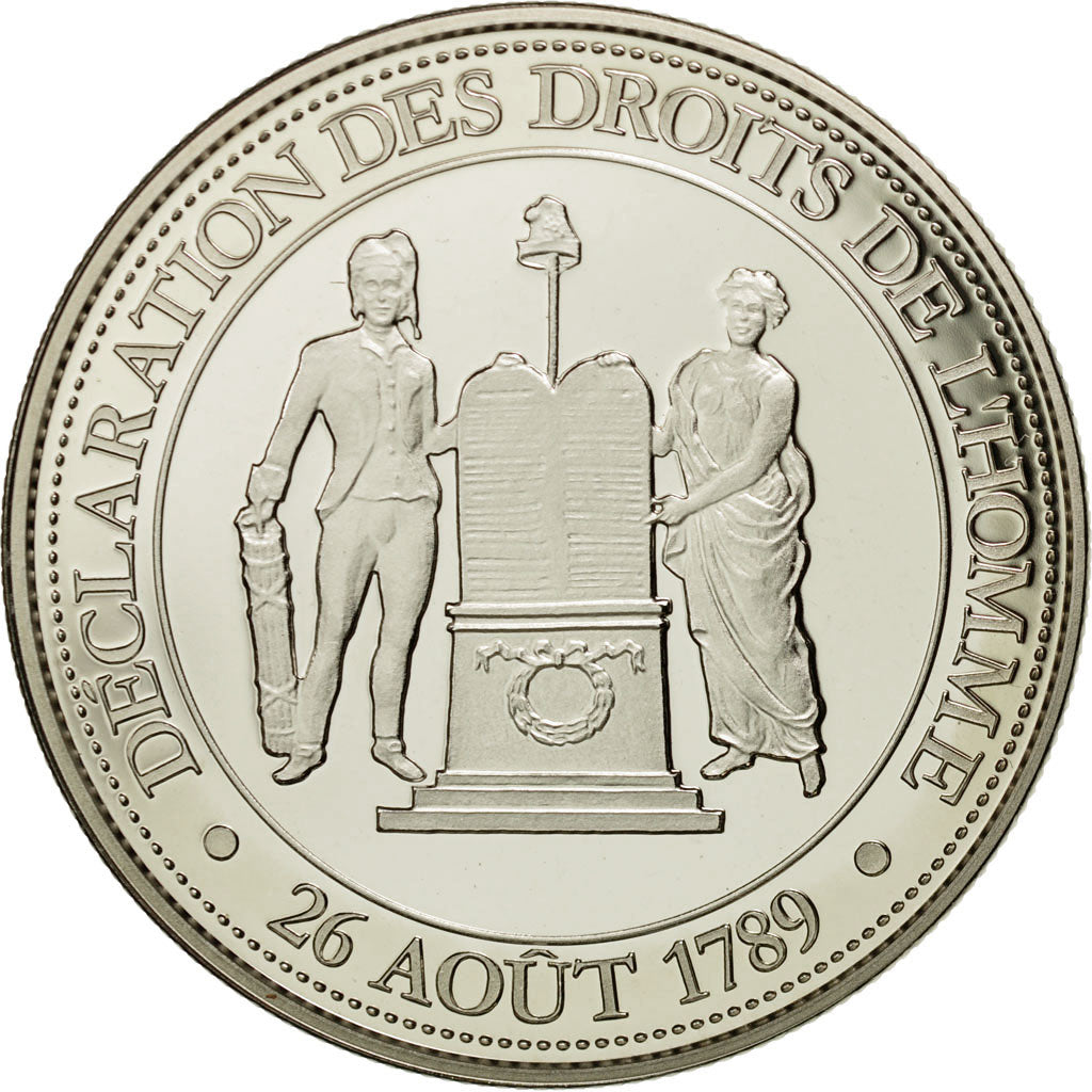 France, Medal, Révolution Française, Déclaration des Droits de l'Homme