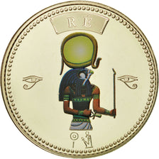 Egypt, Medal, Trésors d'Egypte, Ré, MS(65-70), Copper-nickel