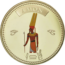 Égypte, Médaille, Trésors d'Egypte, Amon, FDC, Copper-nickel