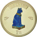 Egypt, Medal, Trésors d'Egypte, Bastet, MS(65-70), Copper-nickel