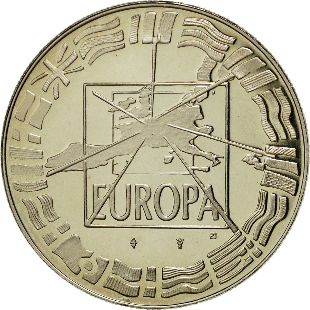 France, Medal, Ecu Euro, EUROPA, 1998, MS(65-70), Copper-nickel