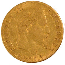 FRANCE, Napoléon III, 5 Francs, 1864, Strasbourg, EF(40-45), Gold, Gadoury #1002