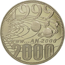 France, Medal, Europa, Passage à l'An 2000, 2000, MS(65-70), Copper-nickel