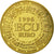 France, Medal, Ecu Euro, EUROPA, 1996, MS(65-70), Copper-Nickel Gilt