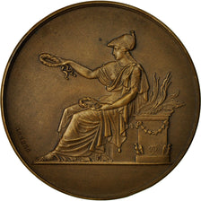 France, Médaille, Offert par F.Ledoux, Député, Brenet, SPL, Bronze