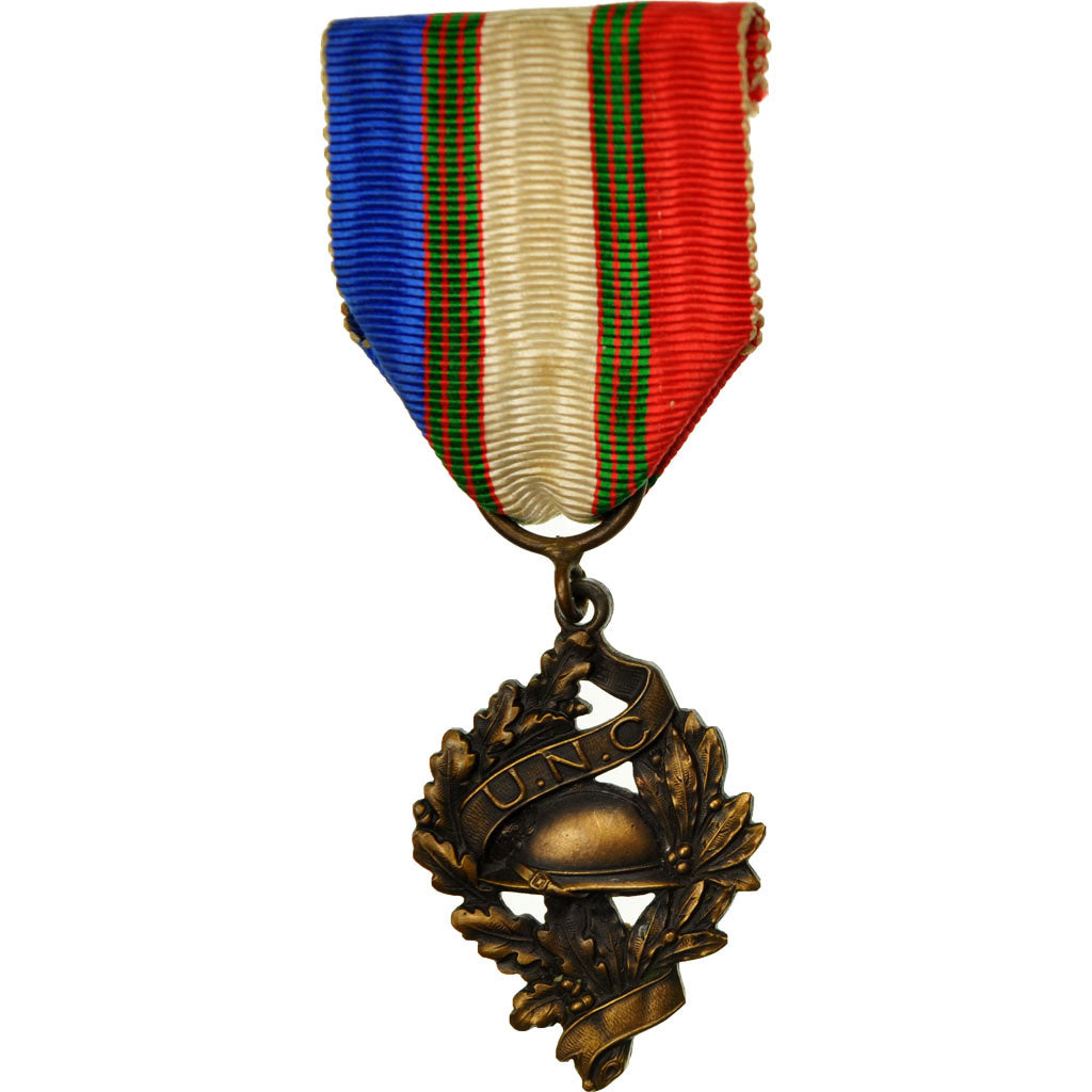 France, Mérite UNC, Droits des Combattants, Medal, Excellent Quality, Bronze