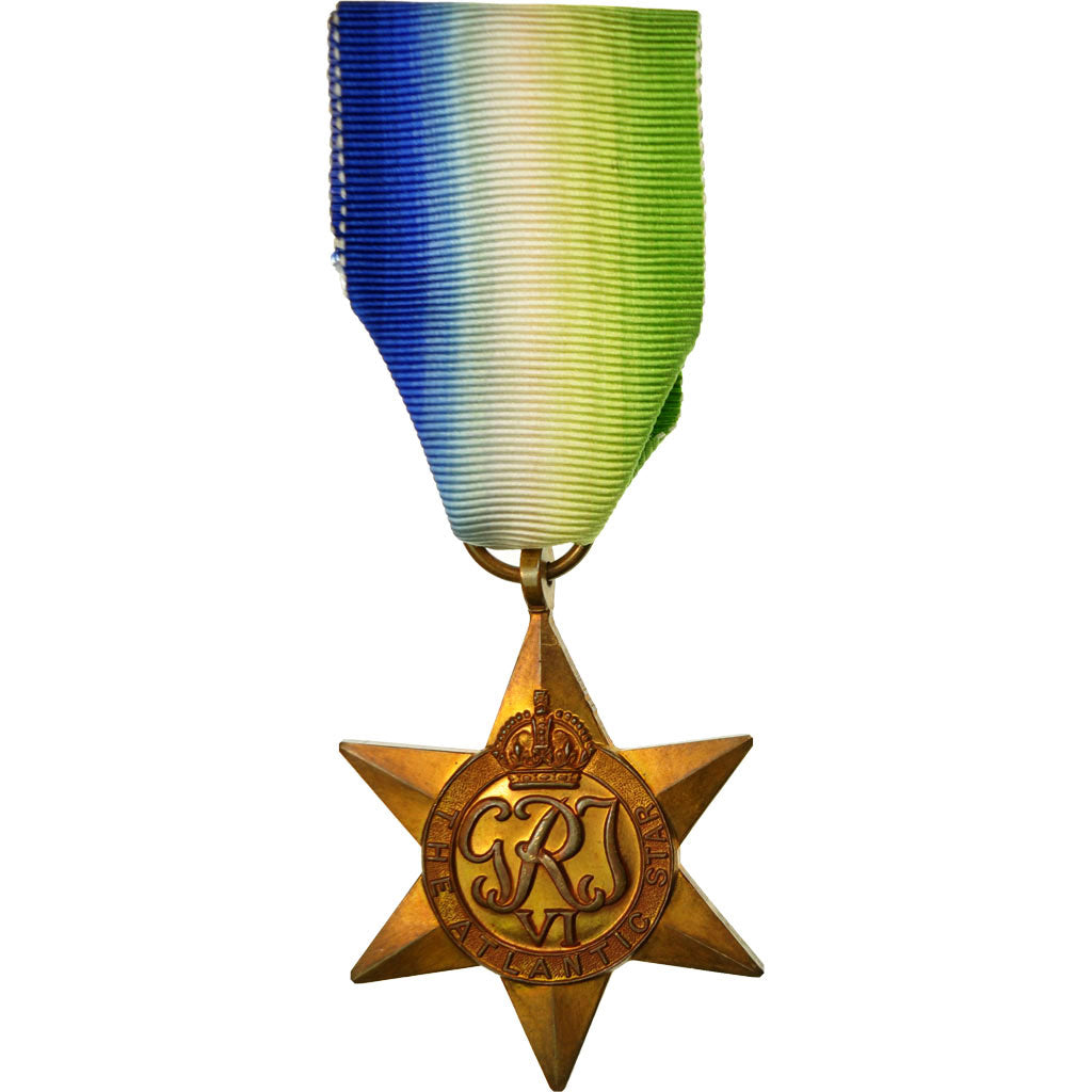 United Kingdom , The Atlantic Star, Medal, 1939-1945, Uncirculated
