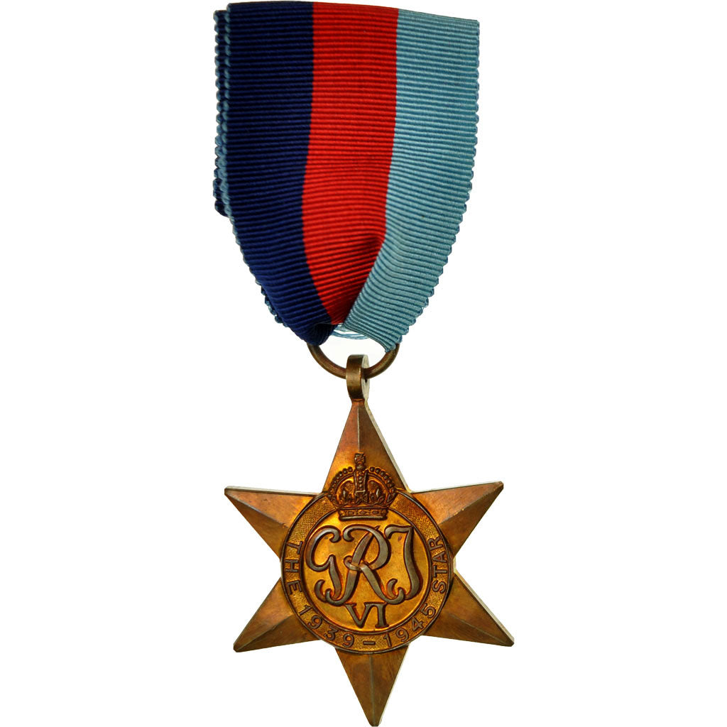Royaume-Uni, The 1939-1945 Atlantic Star, Médaille, 1939-1945, Non circulé