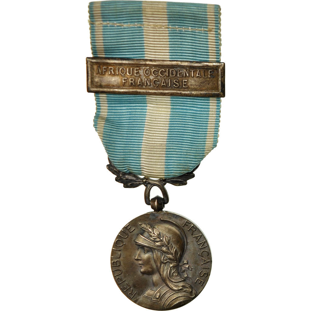 France, Coloniale, Afrique Occidentale Française, Medal, Excellent Quality