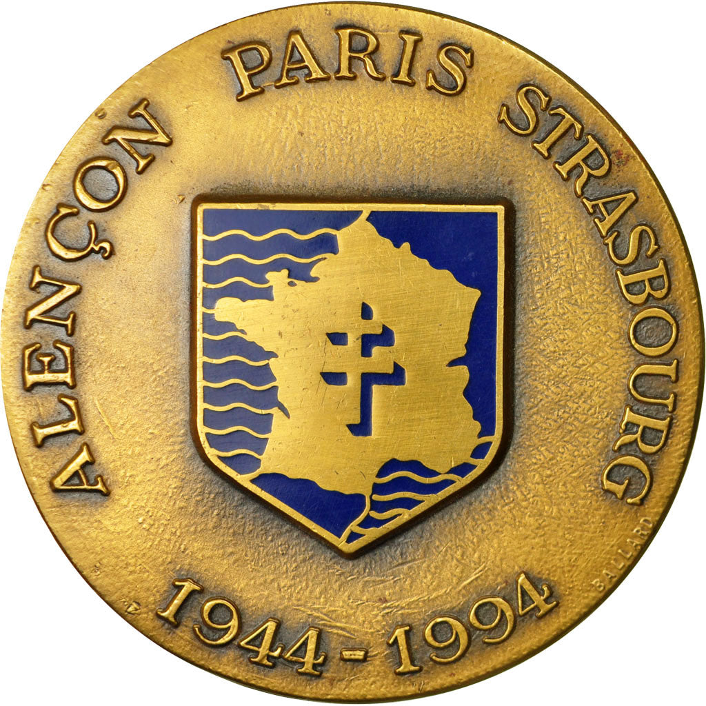France, Médaille, Cinquantenaire de la Libération de la France, Général