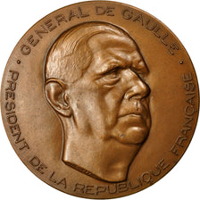 France, Médaille, Général de Gaulle, Président de la République, 1985