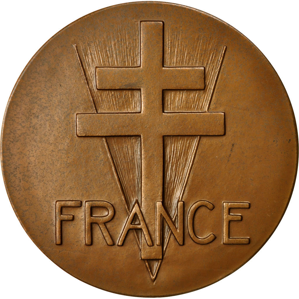 France, Médaille, Général de Gaulle, Président de la République, 1985