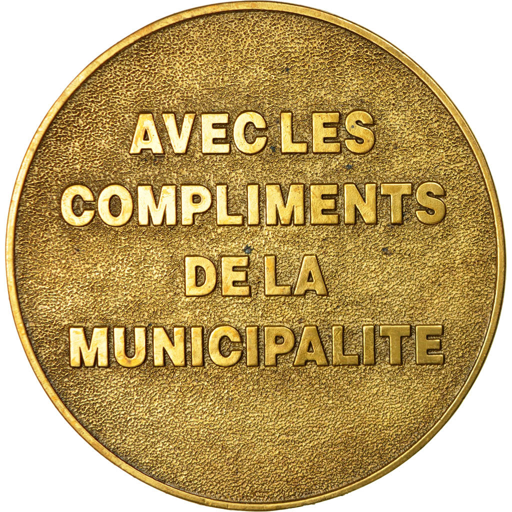 France, Medal, Ville de Balleroy, Calvados, Normandie, AU(55-58), Bronze