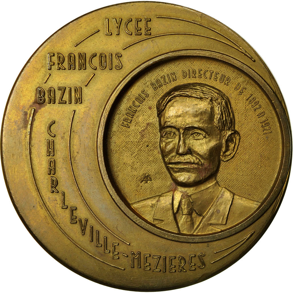 France, Medal, Education, Lycée François Bazin, Charleville-Mézières