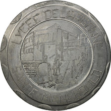 France, Medal, Education, Lycée de l'Argonne, Sainte-Menehould, Marne, 1985