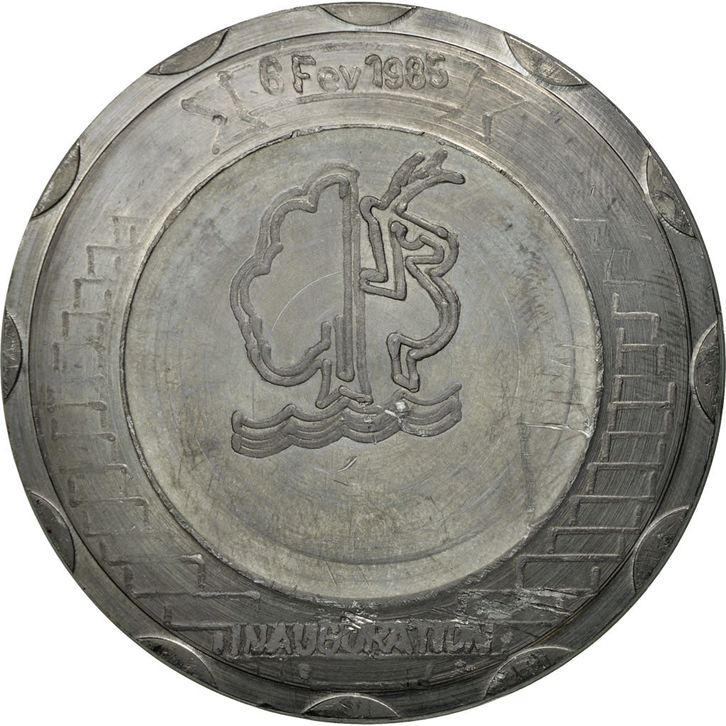 France, Medal, Education, Lycée de l'Argonne, Sainte-Menehould, Marne, 1985