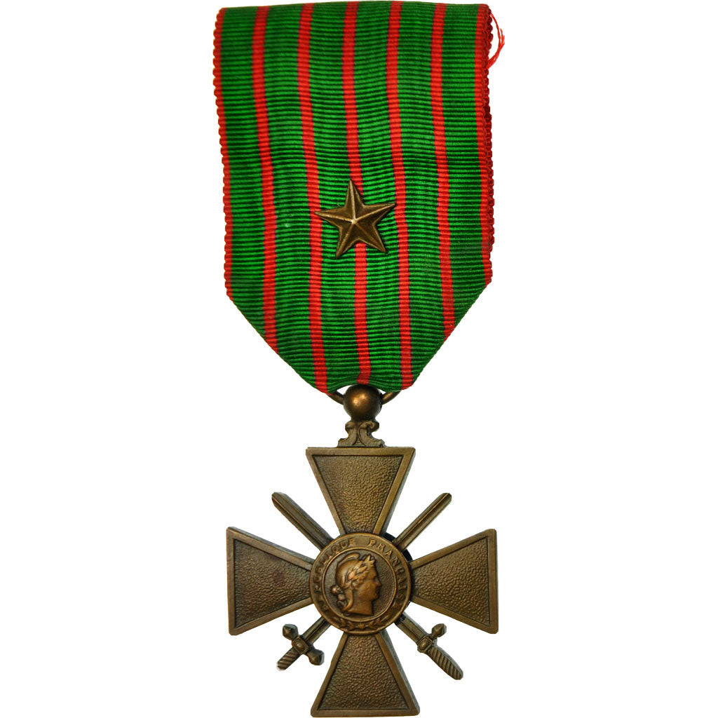 Francia, Croix de Guerre, Une Etoile, medaglia, 1914-1916, Fuori circolazione
