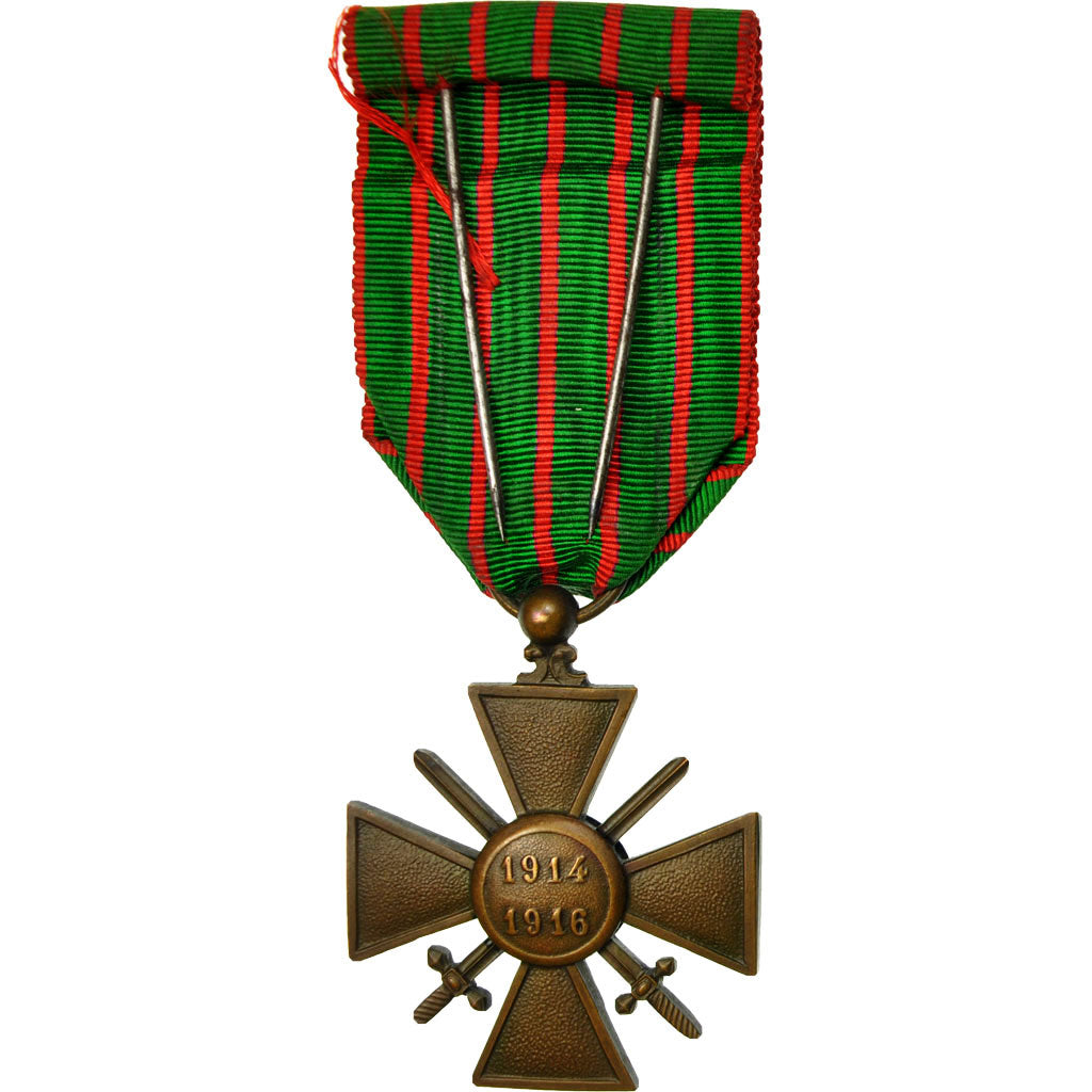 Francia, Croix de Guerre, Une Etoile, medaglia, 1914-1916, Fuori circolazione