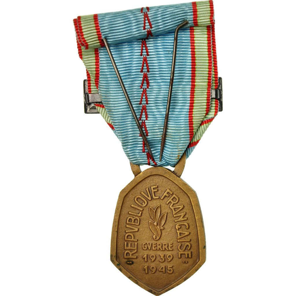 France, Libération de la France, Défense Passive, Médaille, 1939-1945, Non
