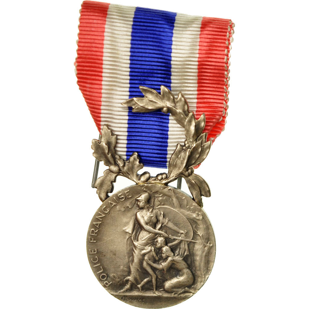 Frankreich, Police Française, Ministère de l'Intérieur, Medaille